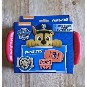 Funbites Paw Patrol Crust Remover Sandwich Bite-Sized Food Cutter Set Shark Tank